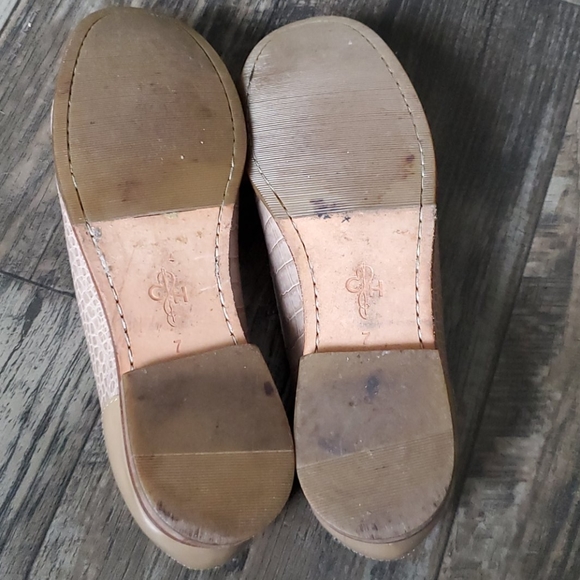 Cole Haan Laurel Maple Sugar Leather Croc Loafers - Picture 10 of 13